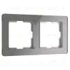 Рамка на 2 поста Werkel Acrylic графит 4690389184864 W0022704 4690389184864 - 1