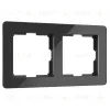 Рамка на 2 поста Werkel Acrylic черный 4690389184857 W0022708 4690389184857 - 1