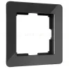 Рамка на 1 пост Werkel Acrylic черный 4690389184826 W0012708 4690389184826 - 1