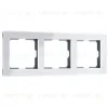 Рамка на 3 поста Werkel Acrylic белый 4690389184871 W0032701 4690389184871 - 1