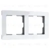 Рамка на 2 поста Werkel Acrylic белый 4690389184840 W0022701 4690389184840 - 1