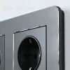 Рамка на 3 поста Werkel Platinum черный алюминий 4690389184482 W0032608 4690389184482 - 2