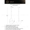 Подвесной светильник Aployt Mila APL.044.06.08 APL.044.06.08 - 12