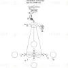 Подвесная люстра Kink Light Сида 07508-12,20 07508-12,20 - 4