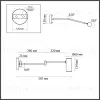 Спот Odeon Light Razio 4376/1W 4376/1W - 2