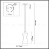 Подвесной светильник Odeon Light Pasti 4967/1A 4967/1A - 2