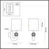 Бра Odeon Light Bagel 5410/1WA 5410/1WA - 2