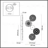 Настенный светильник Odeon Light Caramella 5412/25WL 5412/25WL - 2