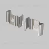 Комплект заглушек Maytoni Led strip для профиля ALM001S 10 шт ALM001MT ALM001MT - 4