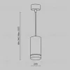 Подвесной светильник Maytoni Technical Orlo P085PL-12W3K-B P085PL-12W3K-B - 11