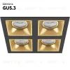 Встраиваемый светильник Lightstar Domino D54703030303 (214547+214503+214503+214503+214503) D54703030303 - 2