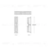 Настенный светильник ImperiumLoft Alouette linear sconce 140565-26 140565-26 - 6