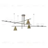 Люстра на штанге Arte Lamp Jacob A7029PL-9BK A7029PL-9BK - 1