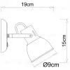 Спот Arte Lamp Jovi A1677AP-1GO A1677AP-1GO - 2