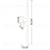 Настенный светильник Arte Lamp Lines A2029AP-1CC A2029AP-1CC - 4