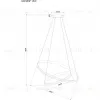Подвесной светильник Arte Lamp Meridiana A2198SP-2GO A2198SP-2GO - 3
