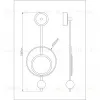 Настенный светильник Arte Lamp Polaris A2604AP-7GO A2604AP-7GO - 5