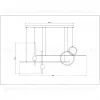 Подвесная люстра Arte Lamp Polaris A2610SP-85BK A2610SP-85BK - 4