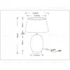 Настольная лампа Arte Lamp Sarin A4061LT-1PB A4061LT-1PB - 4