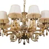 Подвесная люстра Abrasax Sylvia L.8110-8BR CRISTAL-SHADE L.8110-8BR CRISTAL-SHADE - 1