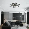 Потолочная люстра Natali Kovaltseva Olimp HIGH-TECH LED LAMPS 82020 BLACK HIGH-TECH LED LAMPS 82020 BLACK - 6