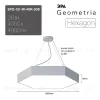 Подвесной светильник Эра Geometria SPO-121-W-40K-038 Б0050550 Б0050550 - 11