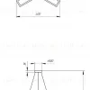 Подвесной светильник Эра Geometria SPO-141-W-40K-028 Б0050566 Б0050566 - 7