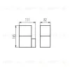 Ландшафтный светильник Kanlux Vadra 16L-UP 29010 29010 - 3