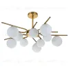 Люстра на штанге Escada Sphere 642/10P Brass 642/10P Brass - 2
