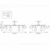 Люстра на штанге Lightstar Rullo LR7283743640 (571728+214437-4+214436-4+202430-8) LR7283743640 - 4