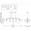 Подвесной светильник Lightstar Rullo LR735362873 (571735+214436-2+214487-3) LR735362873 - 4