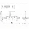 Подвесной светильник Lightstar Rullo LR7353628731 (571735+214436-2+214487-3+202431-5) LR7353628731 - 4