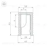 Алюминиевый профиль Arlight SL-MINI-6-H9-2000 ANOD OLIVE GREY 038203 038203 - 7
