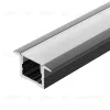 Алюминиевый профиль Arlight SL-SLIM-H13M-F25-2000 BLACK 037114 037114 - 1