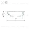 Алюминиевый профиль Arlight ARH-BENT-W18-2000 ANOD BLACK 039588 039588 - 3