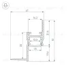 Алюминиевый профиль Arlight ARH-СEIL-S14-SHADOW-2000 WHITE 038594 038594 - 4