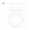 Встраиваемый светильник Arlight MS-BREEZE-BUILT-R125-16W Day4000 (WH, 90 deg, 230V) 035613 035613 - 4