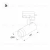 Трековый светильник Arlight LGD-GELIOS-TUNE-4TR-R80-20W Day4000-MIX (BK, 20-60 deg) 039156 039156 - 3