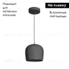 Подвесной светильник Arlight SP-PEONY-HANG-R250-15W Warm3000 (BK, 65 deg, 230V) 039550 039550 - 2