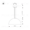 Подвесной светильник Arlight SP-RESTO-HANG-R500-30W Warm3000 (WH, 100 deg, 230V) 039697 039697 - 3