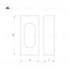 Уличный светильник Arlight LGD-MUSE-BOLL-H300-12W Warm3000 (DG, 296 deg, 230V) 037525 037525 - 2