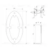 Уличный светильник Arlight LGD-MUSE-BOLL-H1500-18W Warm3000 (DG, 328 deg, 230V) 035395 035395 - 2