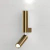 Спот Eurosvet Pitch 40020/1 LED латунь a061310 40020/1 LED латунь - 1