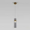 Подвесной светильник Eurosvet Lumen 50244/1 LED латунь/дымчатый a061287 50244/1 LED латунь/дымчатый - 1