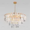 Подвесная люстра Eurosvet Elegante 10130/10 золото/прозрачный хрусталь Strotskis Smart a060643 10130/10 золото/прозрачный хрусталь Strotskis Smart - 1