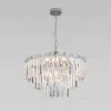 Подвесная люстра Eurosvet Elegante 10130/8 хром/прозрачный хрусталь Strotskis Smart a060642 10130/8 хром/прозрачный хрусталь Strotskis Smart - 1