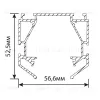 Профиль алюминиевый накладной Feron S26 48286 48286 - 4