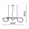 Подвесной светильник Maytoni Tau MOD166PL-L30G3K MOD166PL-L30G3K - 4