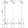Подвесной светильник Maytoni Ring MOD013PL-06BS1 MOD013PL-06BS1 - 3
