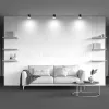 Потолочный светильник Maytoni Technical Hoop C086CM-GX53-MRD-BG C086CM-GX53-MRD-BG - 5